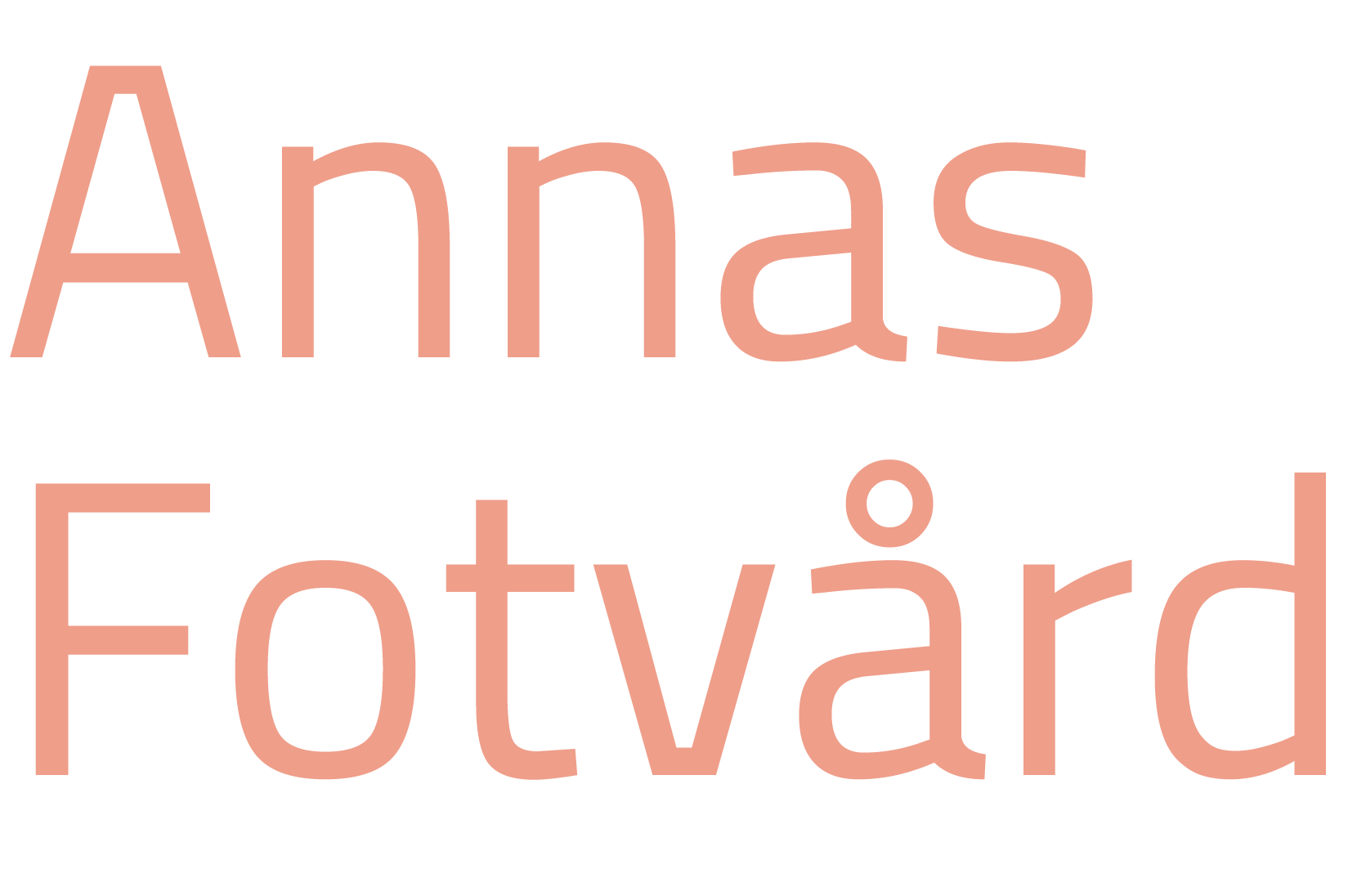 Annas Fotvård